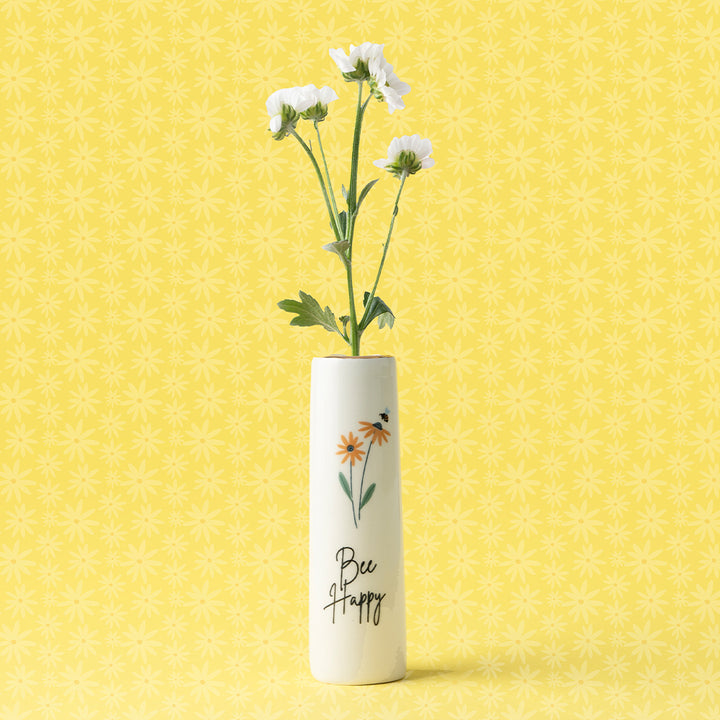 Bee Happy | Little Bud Vase | Little Gift | Cracker Filler