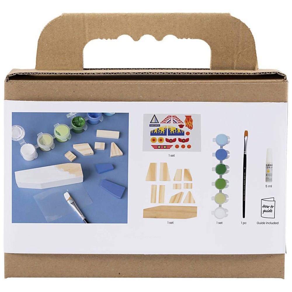 Airplane | Complete Painting Kit | Craft Kit for Kids