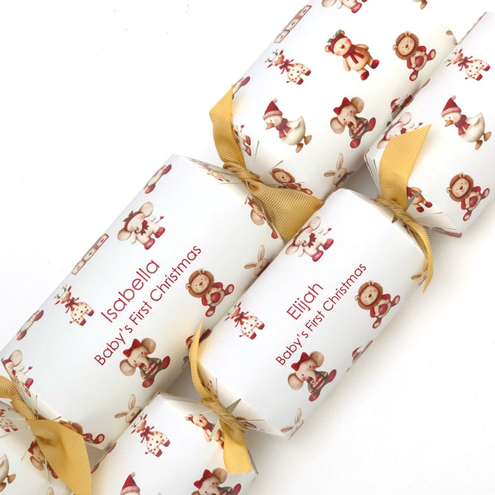 Personalised Cracker Craft Kit | Makes 4 or 6 Crackers | Baby&