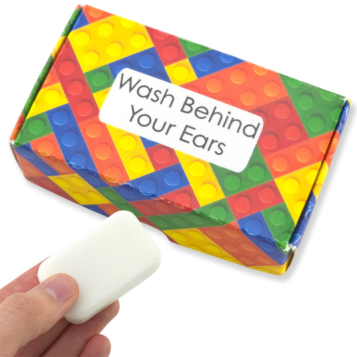 Wash Behind Your Ears | Zanzibar &amp; Cedar | 20g Travel Soap Bar | Cracker Filler