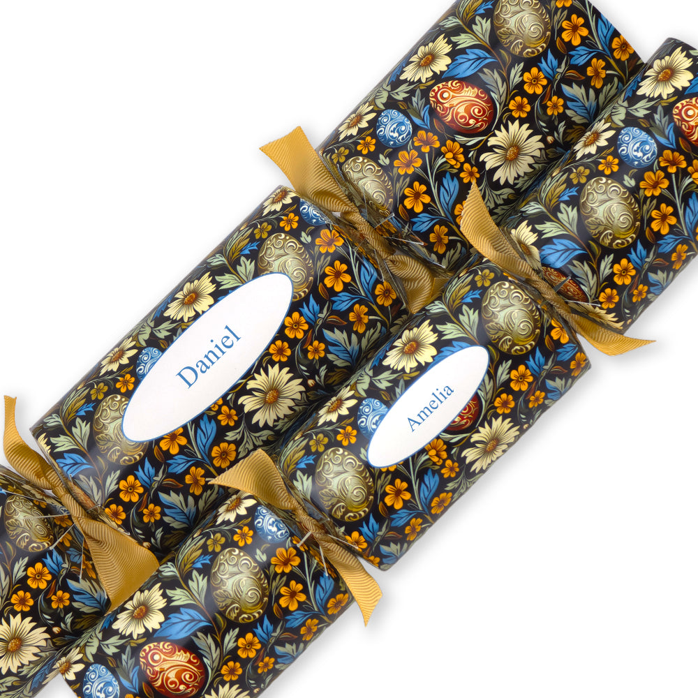 Personalised Easter Cracker Making Craft Kit | William Morris Eggs | Minimum 4