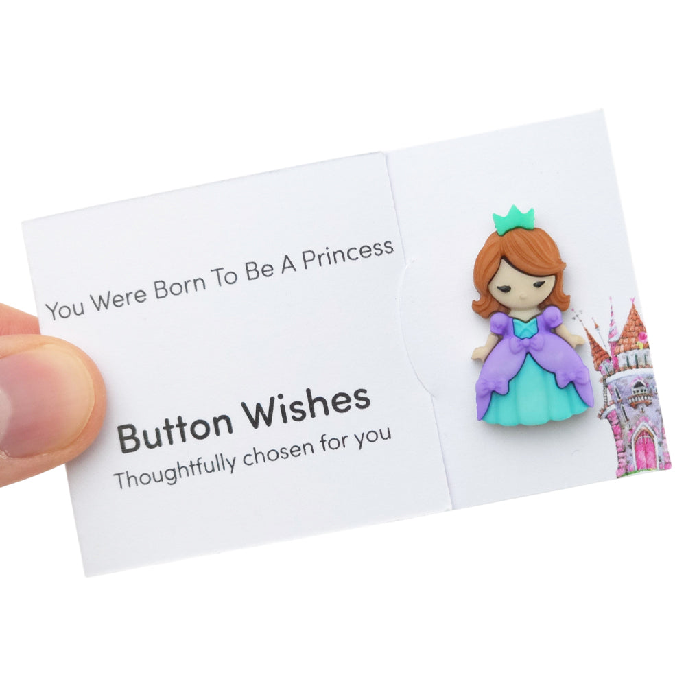 You Were Born to be a Princess | Button Wishes | Cracker Filler | Little Gift