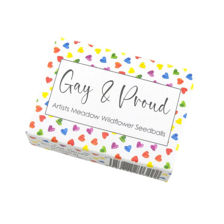 Gay and Proud | Artist Mix | Seedball Box | Cracker Filler | Little Gift