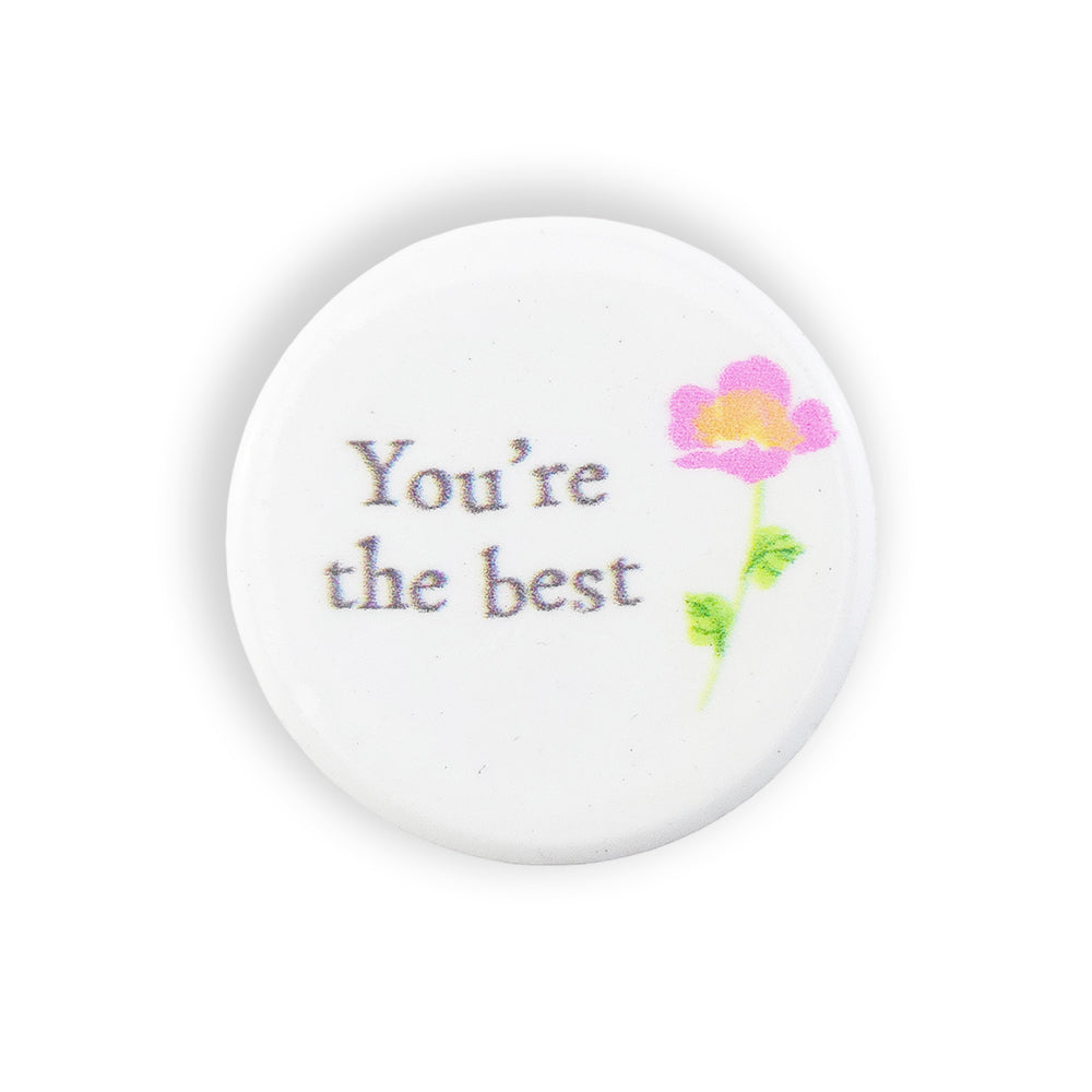 You're The Best | Floral Ceramic Mini Token | Mini Gift | Cracker Filler