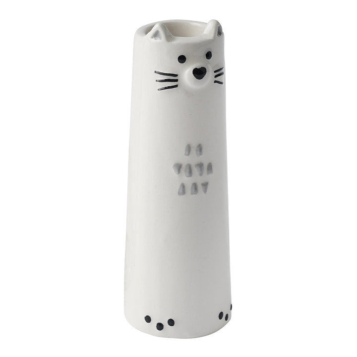 Cat | Ceramic Bud Vase | Little Gift | Cracker Filler