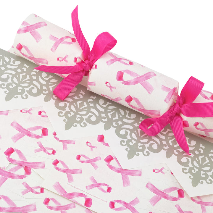 Pink Ribbons | Cracker Making Craft Kit | Make &amp; Fill Your Own
