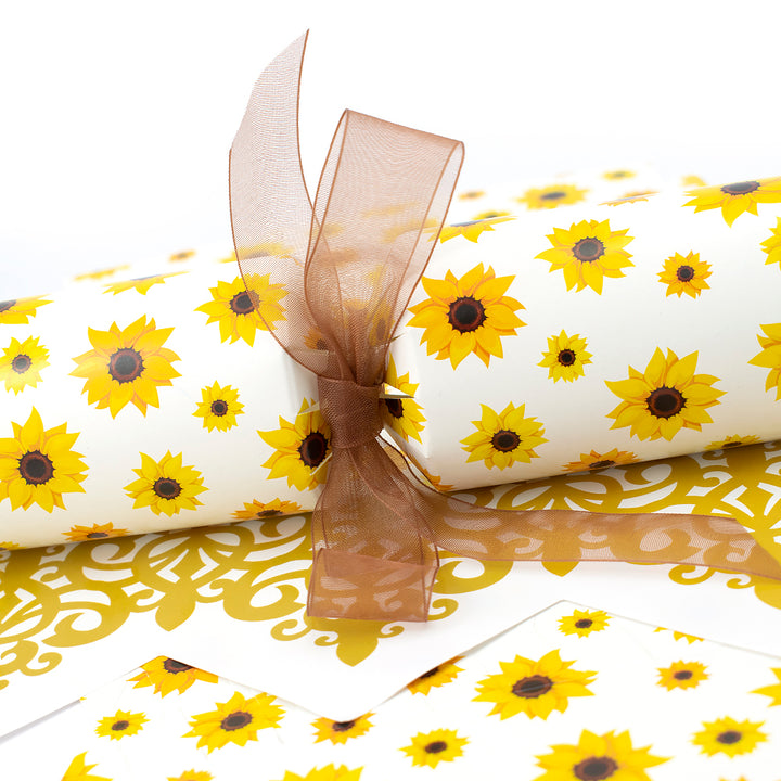 Simply Sunflowers | Cracker Making Craft Kit | Make &amp; Fill Your Own