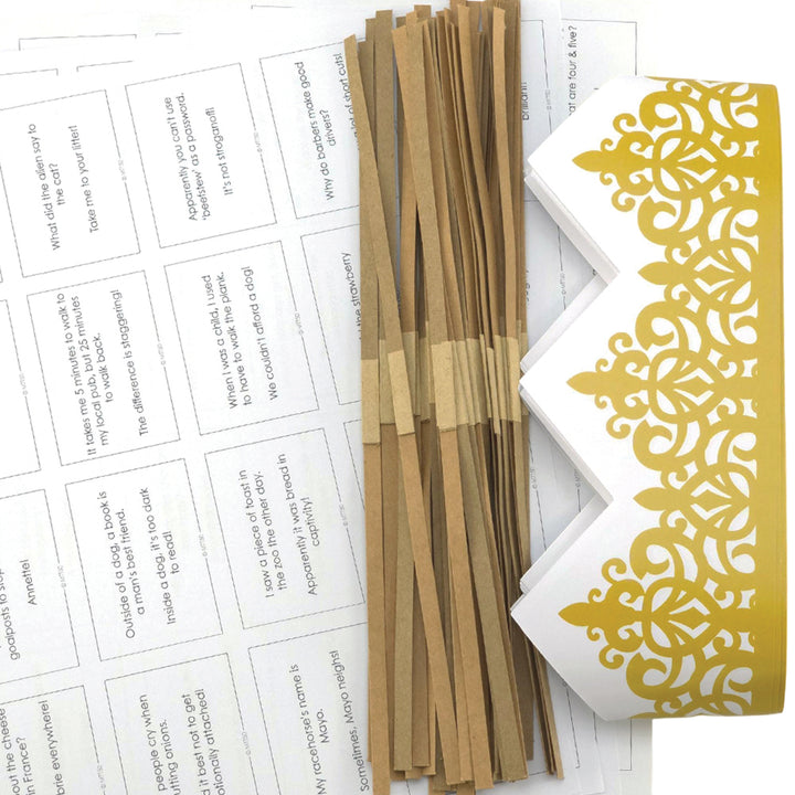 Shades of Yellow | Bulk Craft Kits to Make 150 Crackers | Recyclable