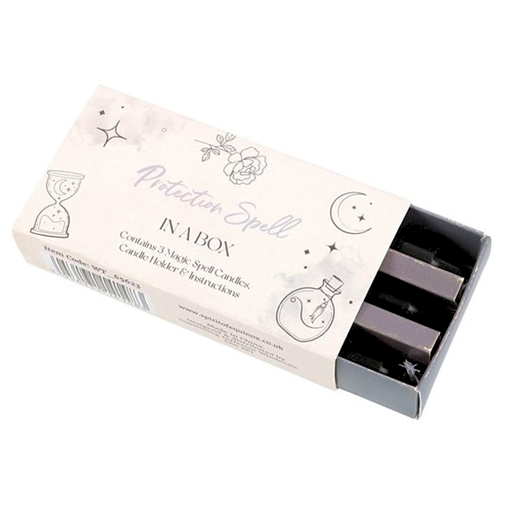 Protection | Magic Spell Candles | Oversized Matchbox | Little Gift | Cracker Filler