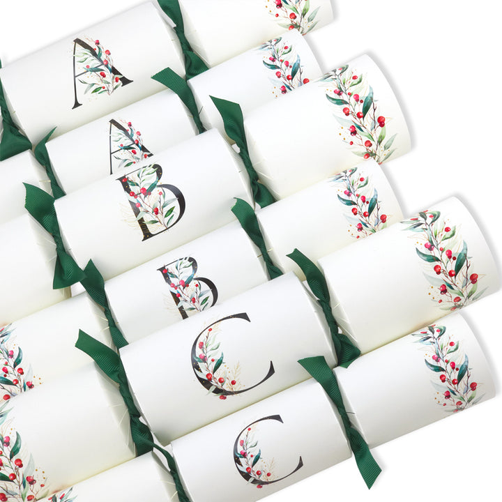 Letters A to Z | Single Christmas Cracker Making Craft Kit | Berries Design