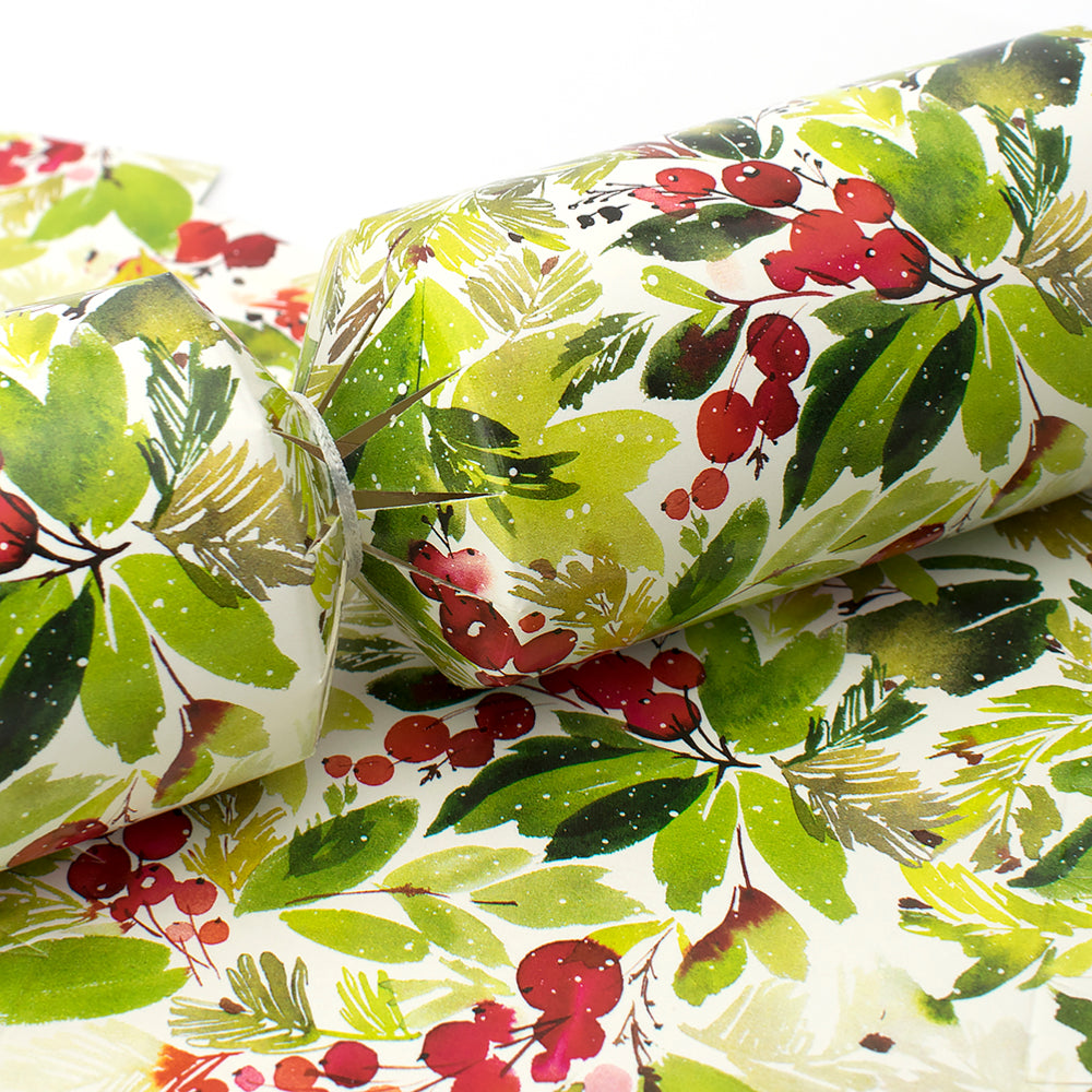 Watercolour Berries | Christmas Cracker Making Craft Kit | Make &amp; Fill Your Own