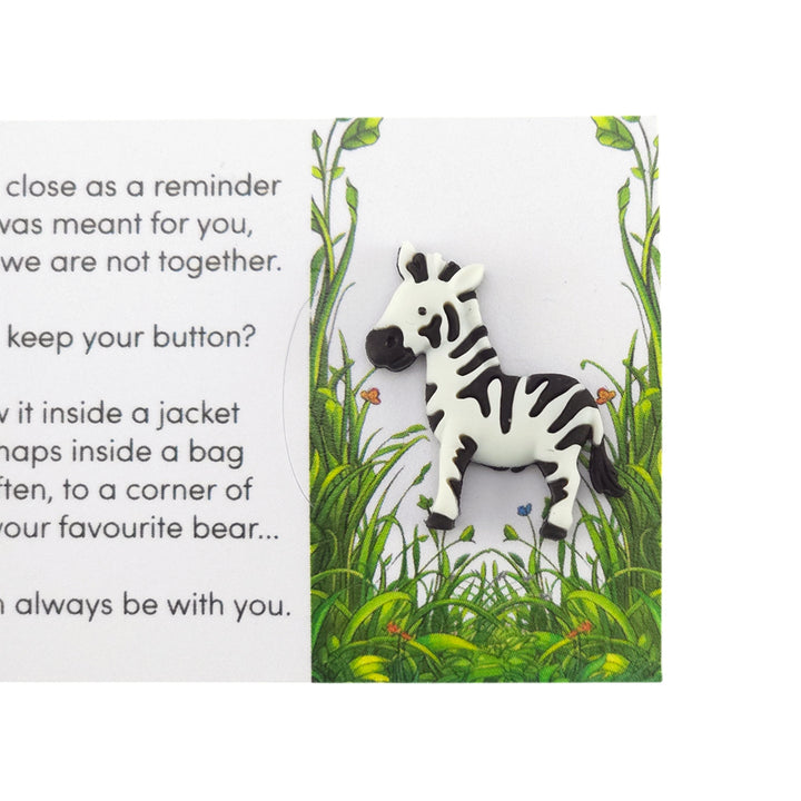 Proud To Be Different, Proud To Be You | Button Wishes Sew On Token | Little Gift