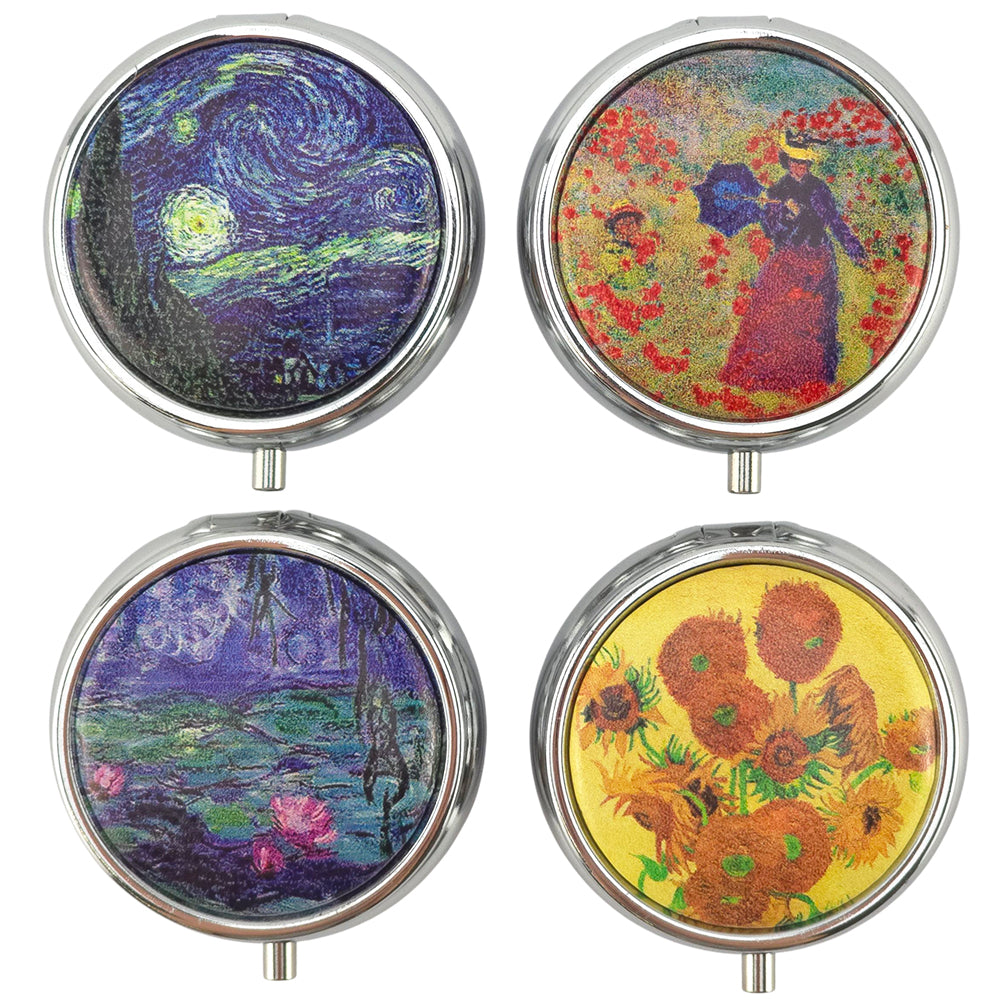 Expressionist Style Little Pill Box | Single | Mini Gift | Cracker Filler
