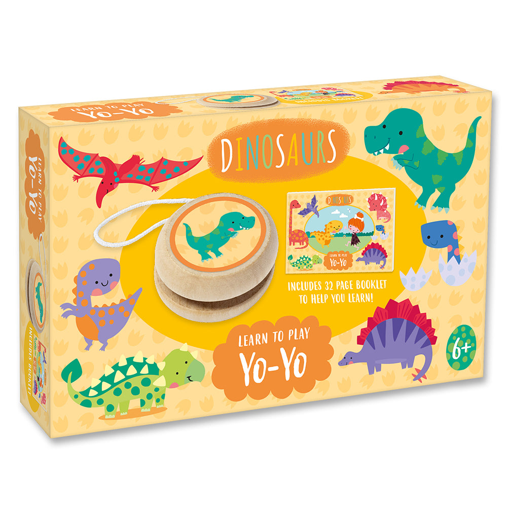 Dinosaur Design | Learn to Play Yo-Yo | Book & Toy Gift Set
