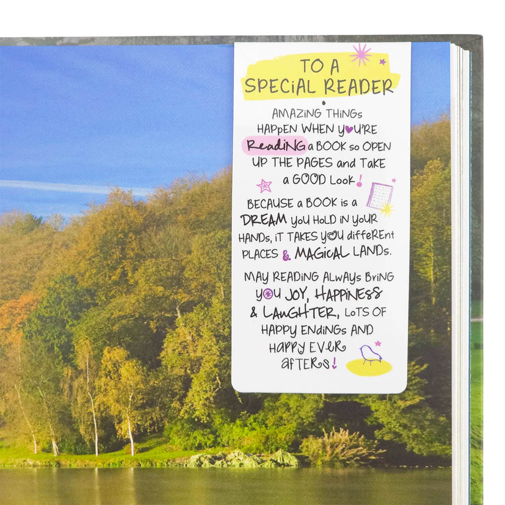 To A Special Reader Verse | Magnetic Bookmark | Little Gift | Cracker Filler