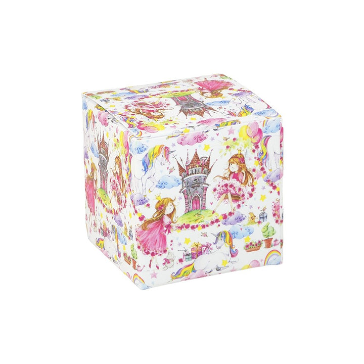 Fairytale Princess | Little Gift Box | 5cm Cube | Single or 6 Boxes