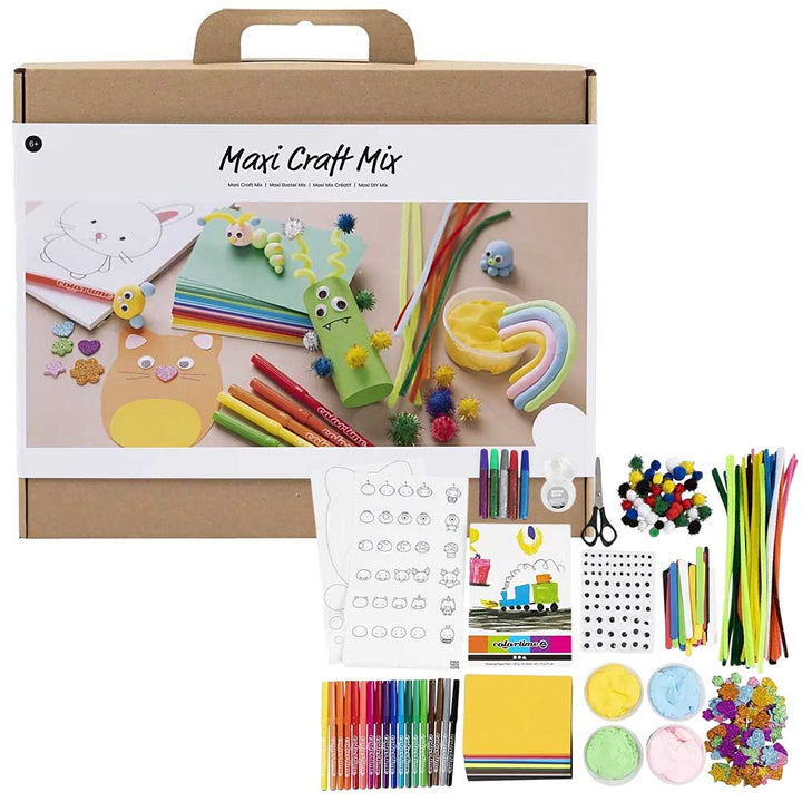 Kids Bumper Craft Kit | Clay, Craft, Sticking & Colouring