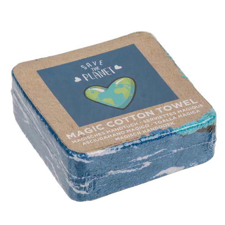 Save the Planet | Magic Expanding Flannel | Single | Mini Gift | Cracker Filler