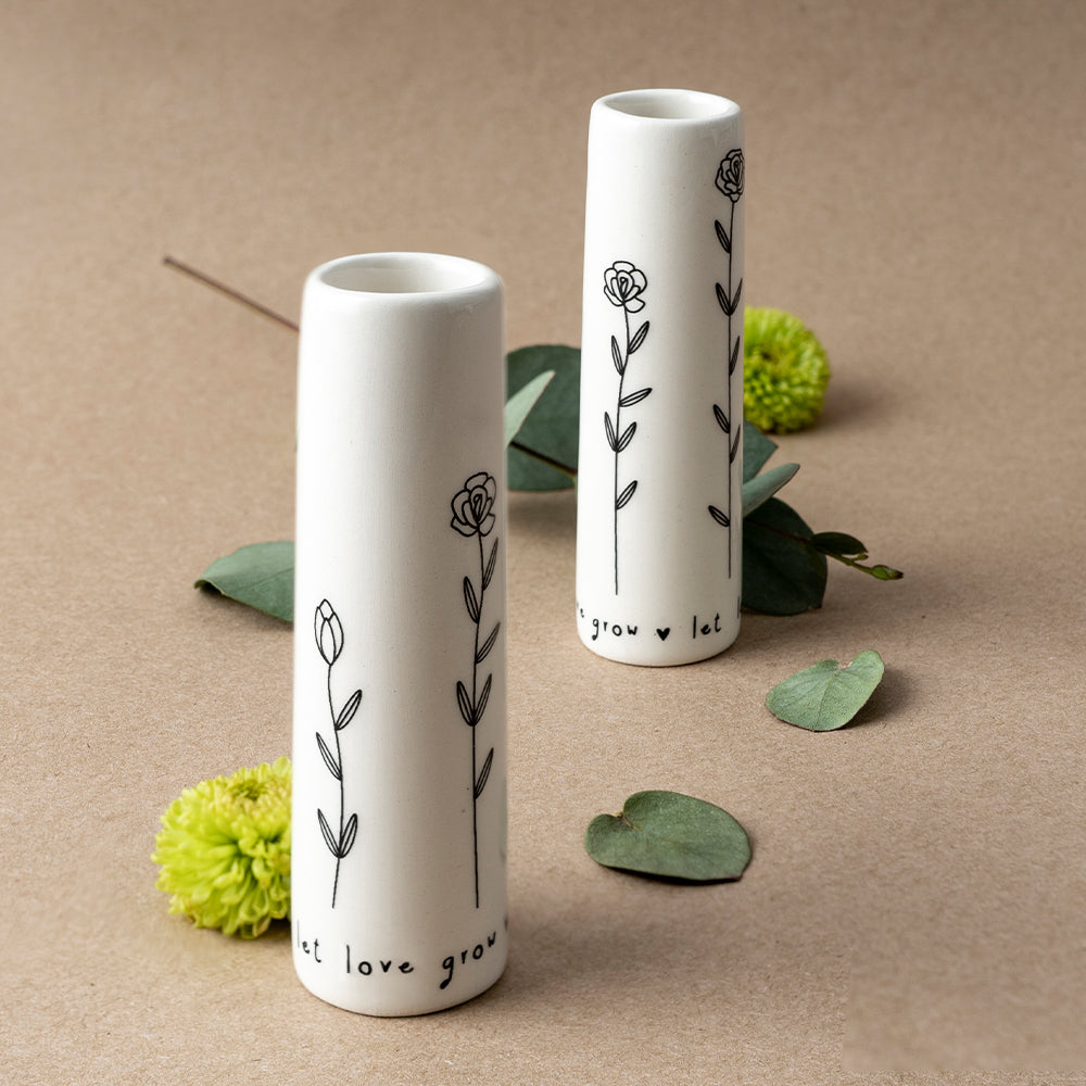 Let Love Grow | Little Bud Vase | Little Gift | Cracker Filler