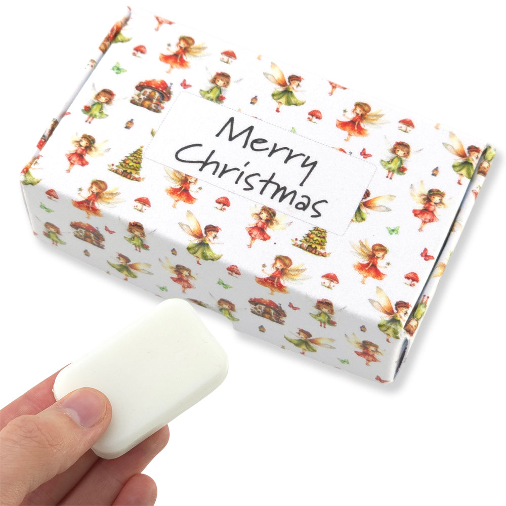 Christmas Fairies | Merry Christmas | 20g Scented Soap | Cracker Filler
