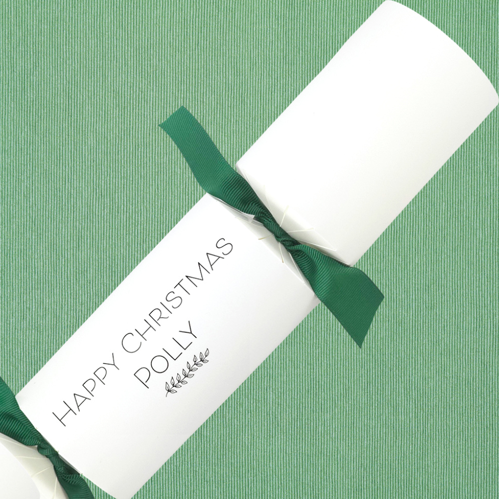 Personalised Merry Christmas Crackers | Craft Kit | Add Own Names | Minimum 4