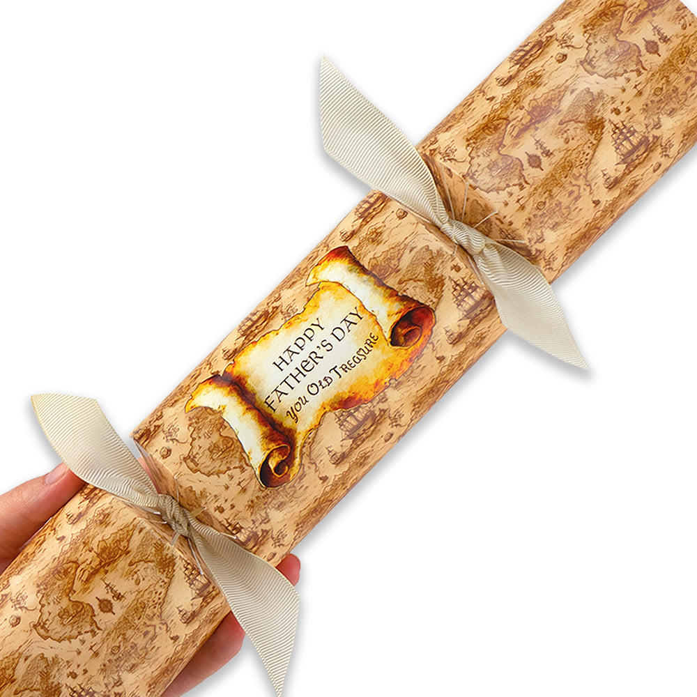 Pirate Treasure Map | Happy Father's Day Cracker Making Craft Kit | Make Your Own