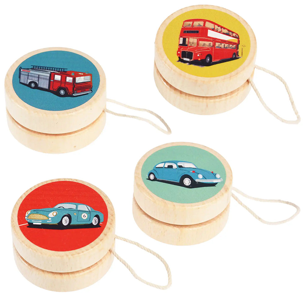 On the Road | Wooden Yo-Yo | Single | Little Gift | Cracker Filler