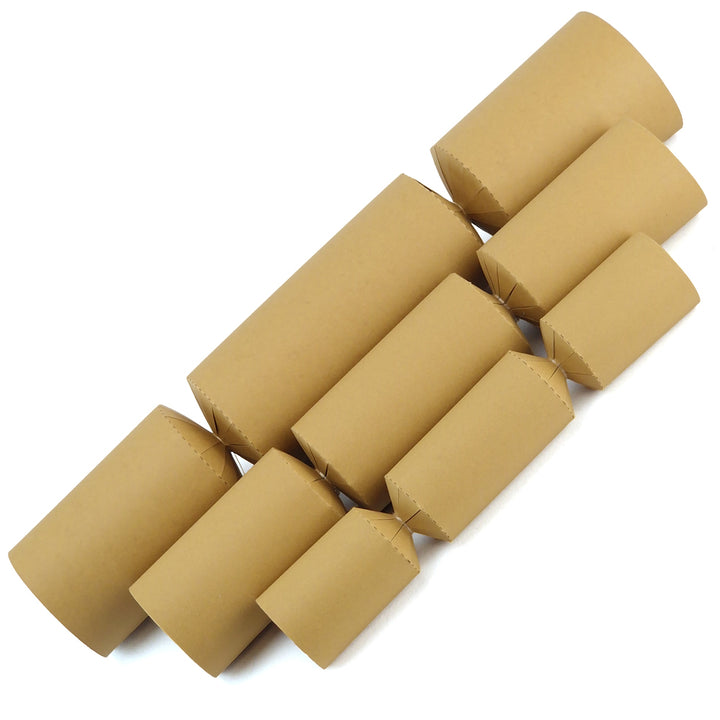 Tan Brown | Small Crackers | Make & Fill Your Own Crackers | Eco Recyclable