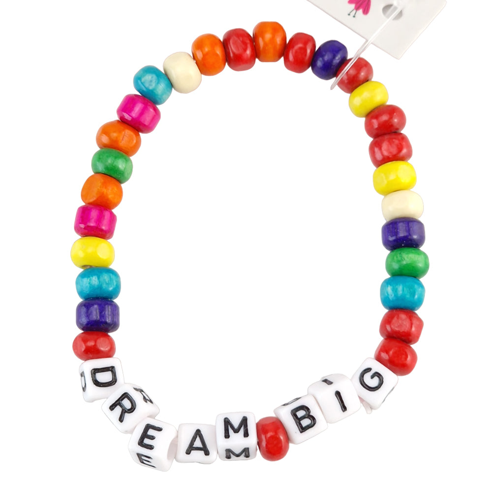 DREAM BIG | Mindfulness Bead Bracelet | Mini Gift | Cracker Filler