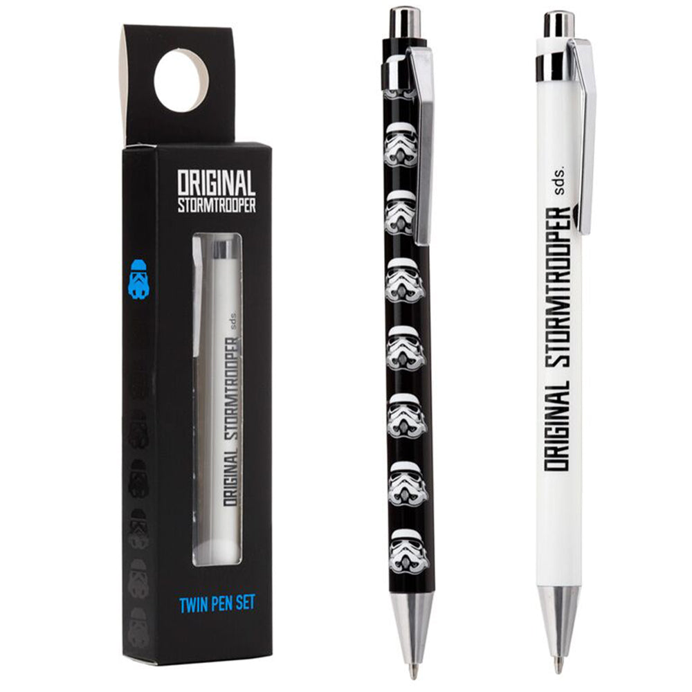 The Original Stormtrooper Pens | Twin Pen Set | Boxed Gift for Men