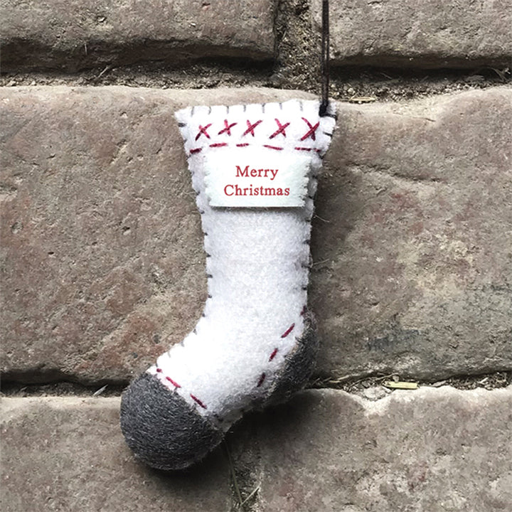 Little Felt Stocking Ornament | Merry Christmas | Little Gift | Cracker Filler