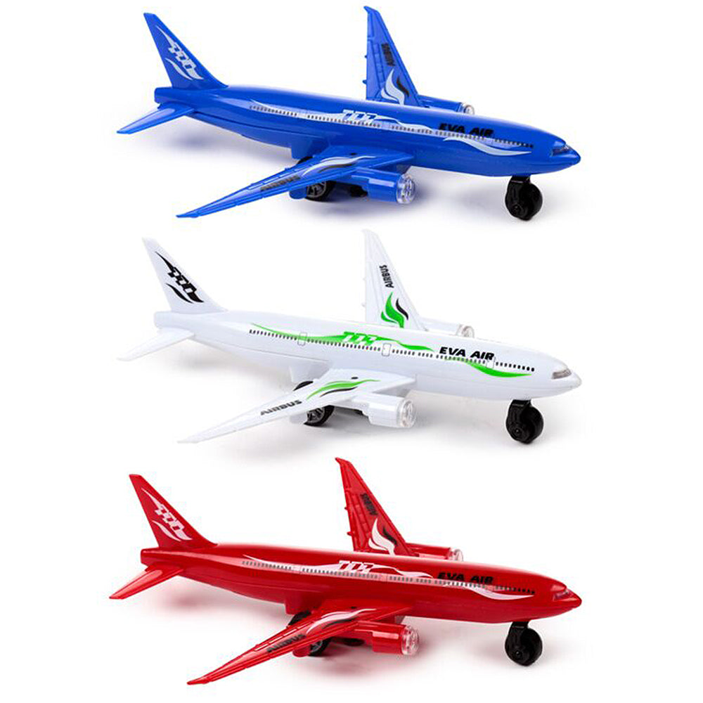Jet Plane Light & Sound Friction Pull Back Action Toy | Single | Little Gift