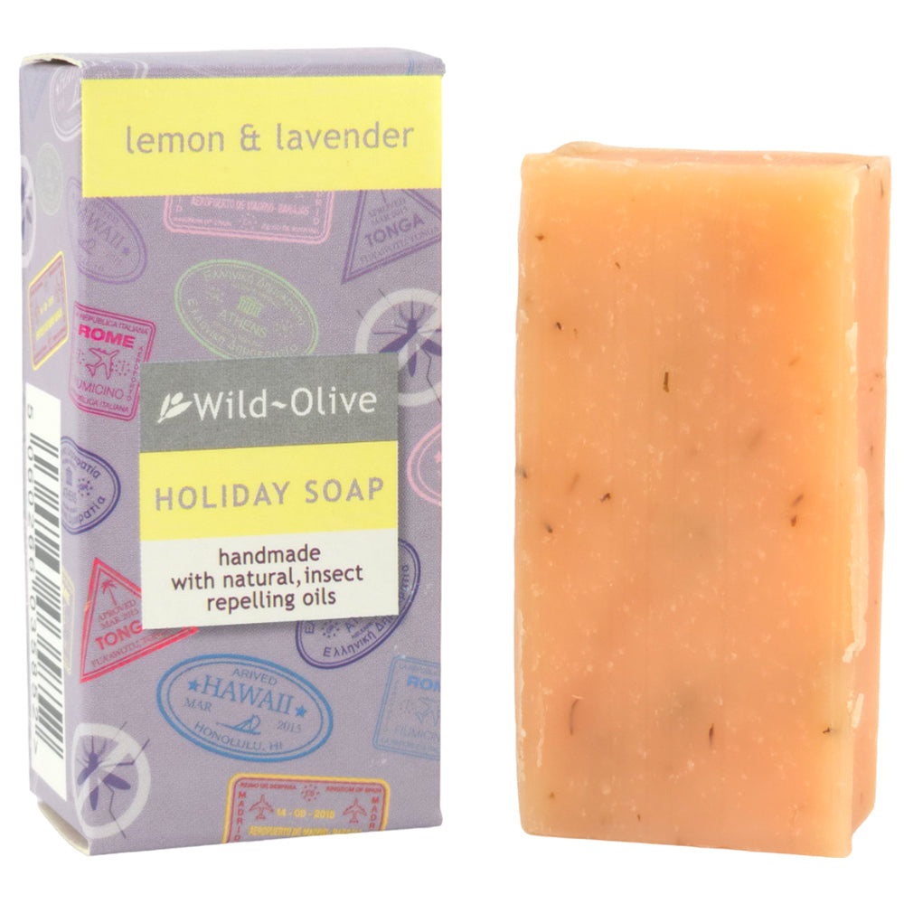 Holiday Soap | Lemon & Lavender | 50g Soap Bar | Little Gift | Cracker Filler