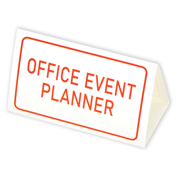 Office Event Planner | Mini Desk Sign | Office Banter | Cracker Filler