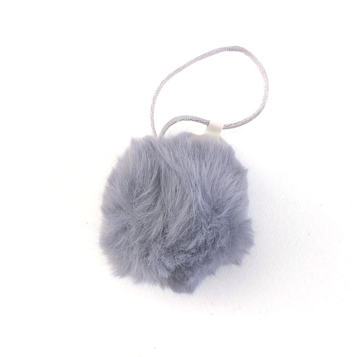 Hanging Faux Fur Pom Pom | 4cm Wide | Little Gift | Cracker Filler