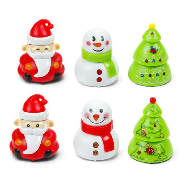 Festive Friends Christmas Pull Back Toy | Little Gift | Stocking Filler