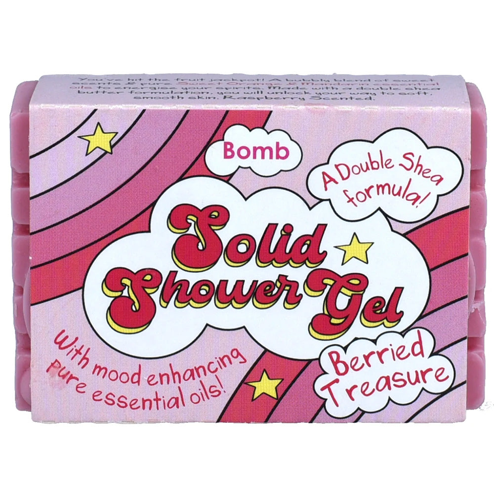 Berried Treasure | Citrus Solid Shower Gel Bar | Little Gift | Cracker Filler
