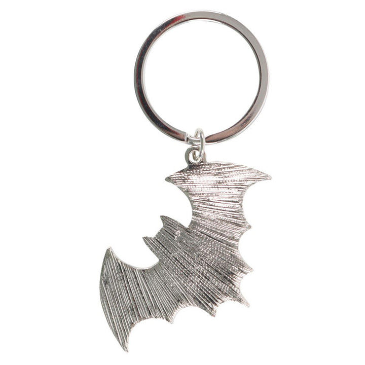 Bat Shit Crazy | Bat Shaped Enamel Keyring | Little Gift | Cracker Filler