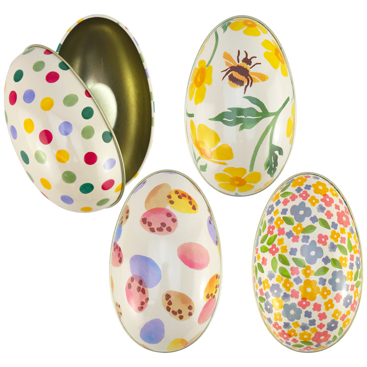Emma Bridgewater Two-Part Tinware Eggs | Fillable Easter Gift