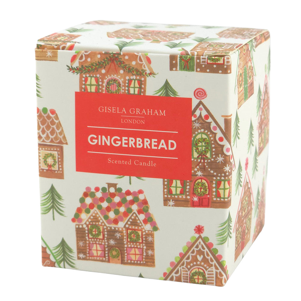 Gingerbread House Scented Candle | Gisela Graham | Boxed Gift | 7cm Tall