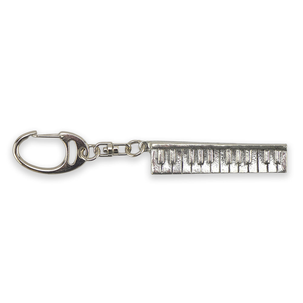 Keyboard | Chunky English Pewter 3D Keyring | Little Gift | Cracker Filler