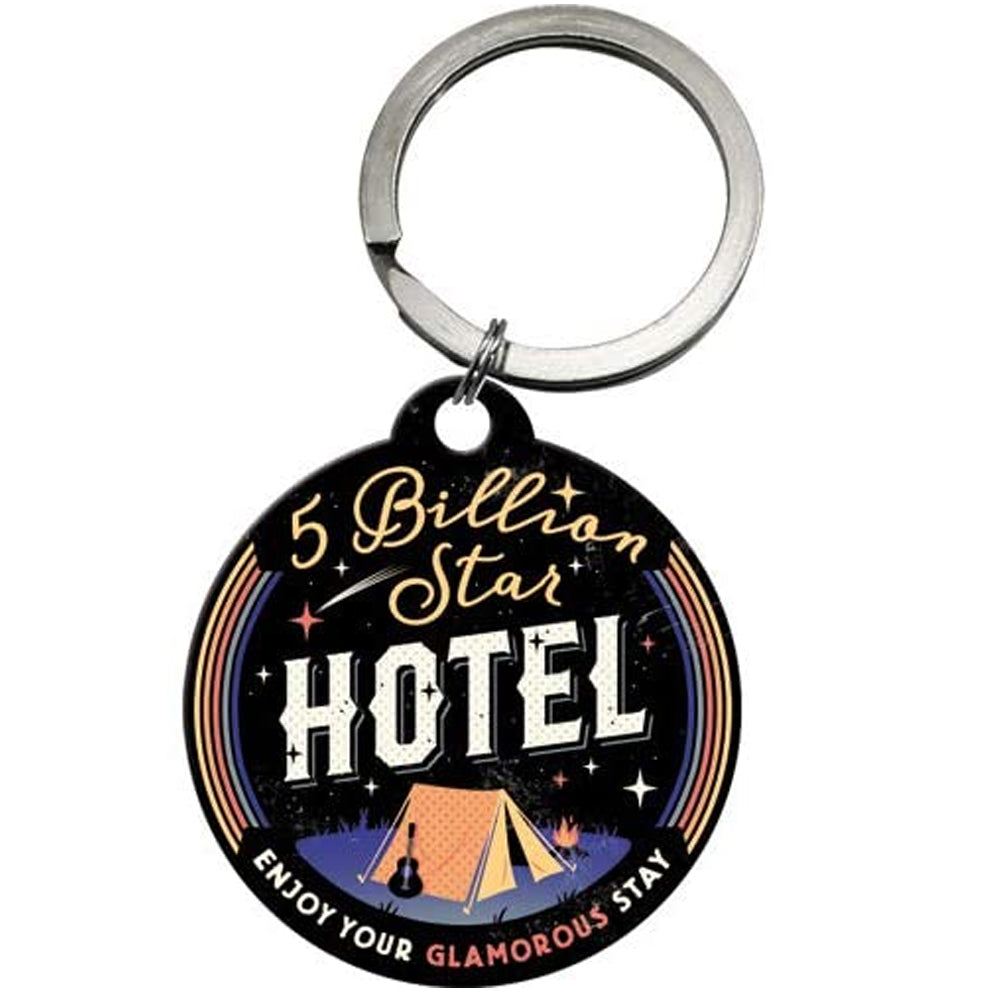 Born to Camp | Metal Keyring | Little Gift | Cracker Filler