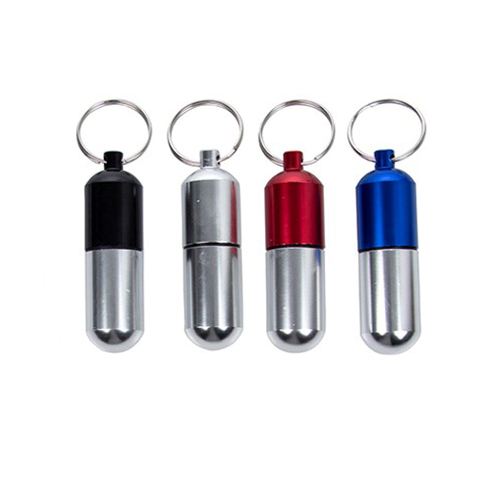 Pill Holder Metal Keyring | Single | Little Gift | Cracker Filler