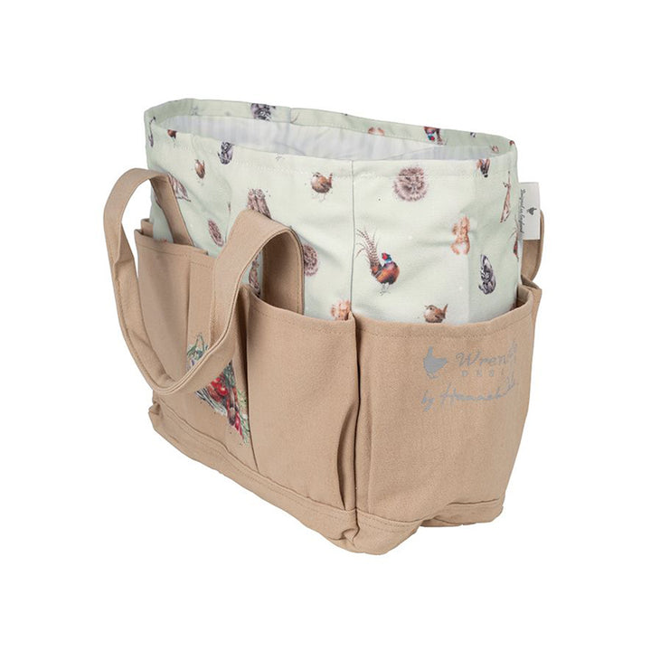 Large Fabric Woodland Animal Garden Tool Bag | Gardening Gift | Wrendale Designs