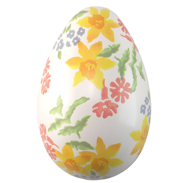 Daffodils | Large Fillable Tinware Easter Egg | Emma Bridgewater | Boxed Gift