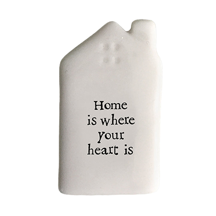 Home is Where Your Heart Is | Ceramic Token | Cracker Filler | Little Gift
