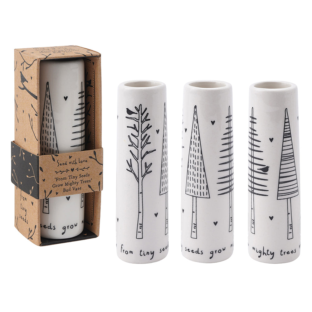 From Tiny Seeds Grow Mighty Trees | Little Bud Vase | Little Gift | Cracker Filler