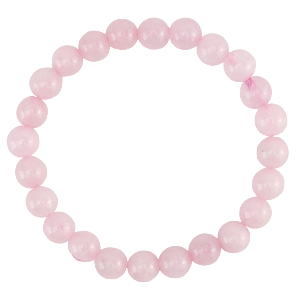 Rose Quartz Ball Bracelet - Lovisa