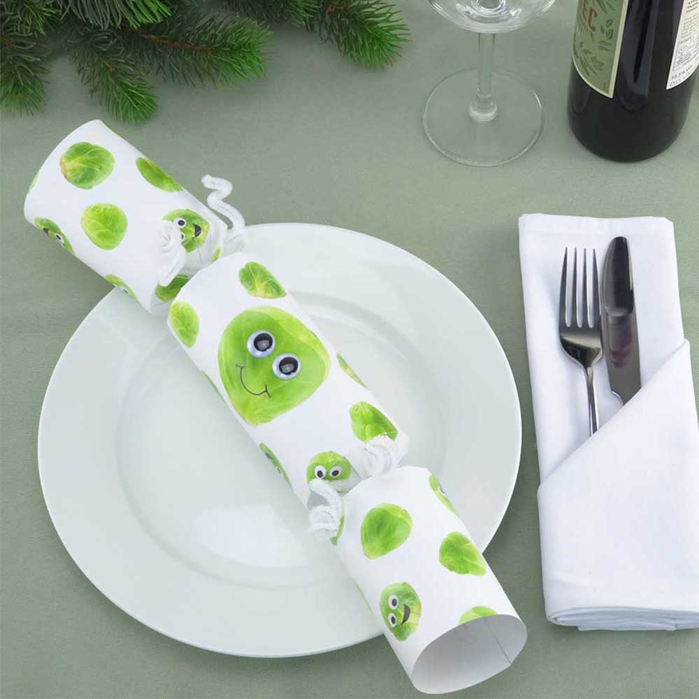 Googly Eyed Sprouts | 6 Crackers with Eyes &amp; Ties | Make &amp; Fill Your Own Kit