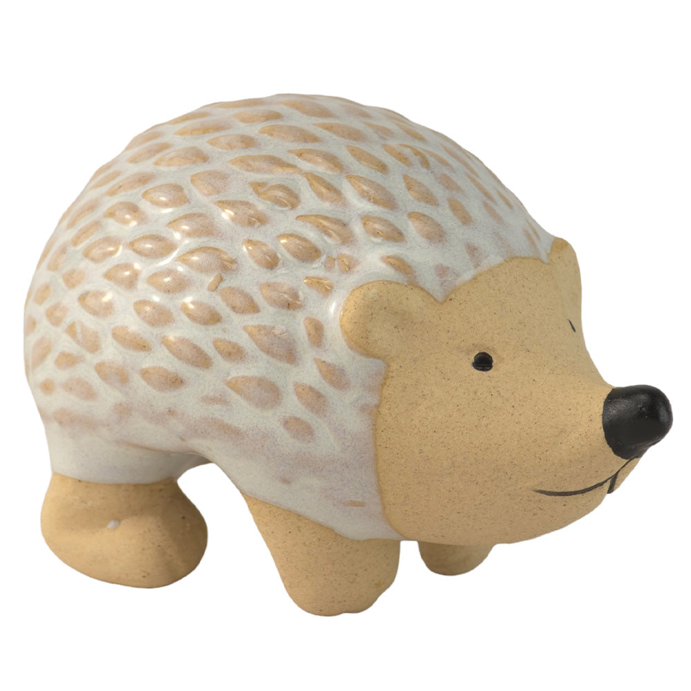 Light Brown Hedgehog | Ceramic Pot Hanger | Mini Gift